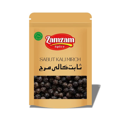 Whole Black Pepper - 100% Natural 25g,50g and 100g Kali Mirch